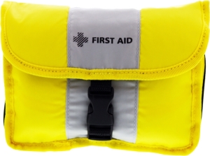 Flawa First Aid individuelle Reise-Apotheke gelb/grau
