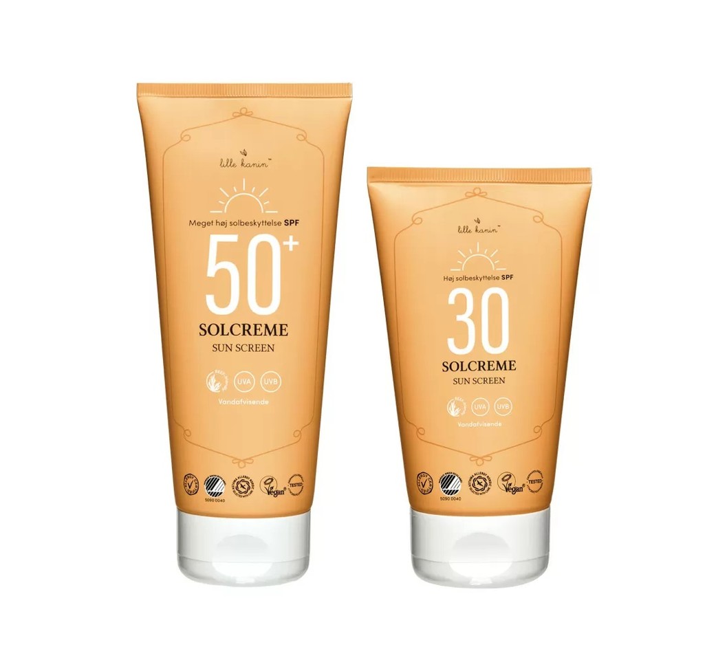 Lille Kanin - Sunscreen SPF50 200 ml + Lille Kanin - Sunscreen SPF 30 150 ml - Solcreme