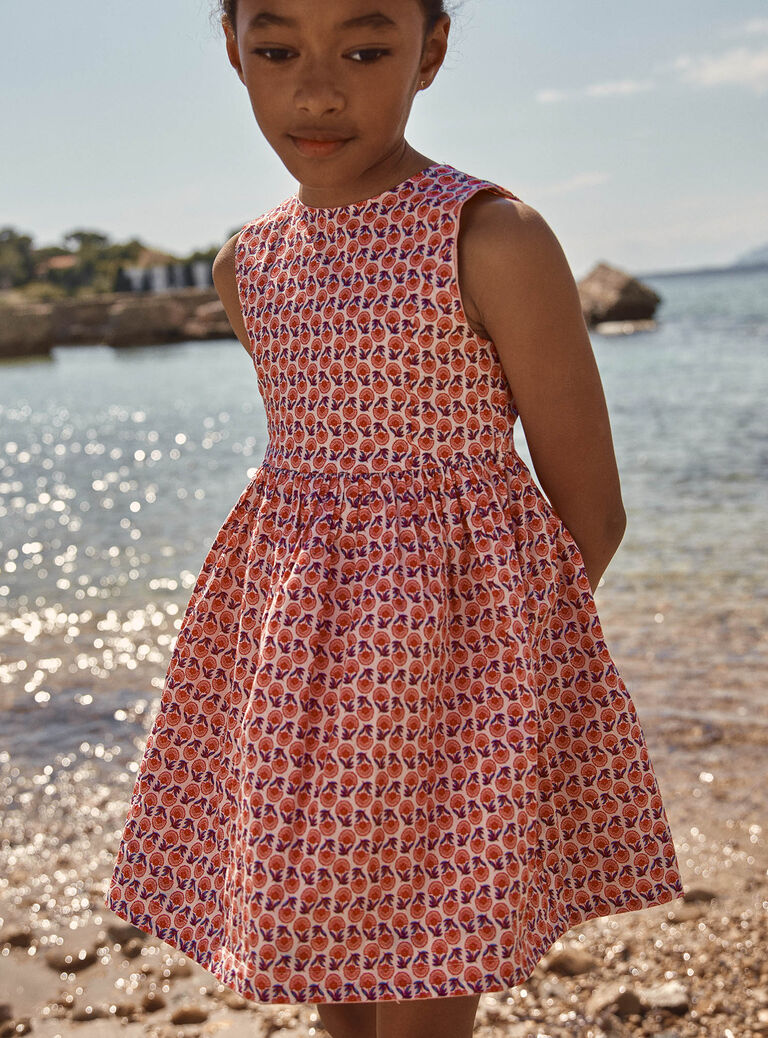Robe réversible blush