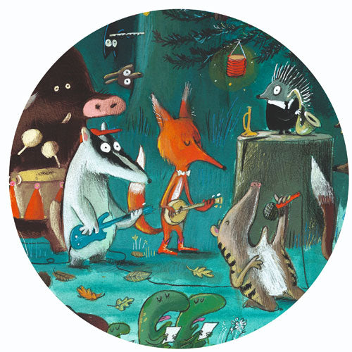 Djeco puzzel observation het dierenorkest (35st) .nl