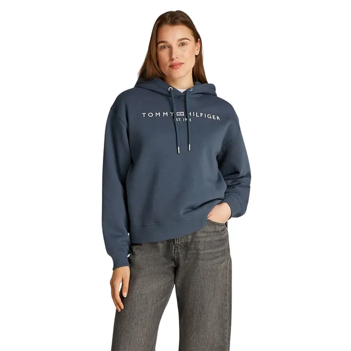 Tommy Hilfiger Modern Regular Corp Logo Hoodie Dames