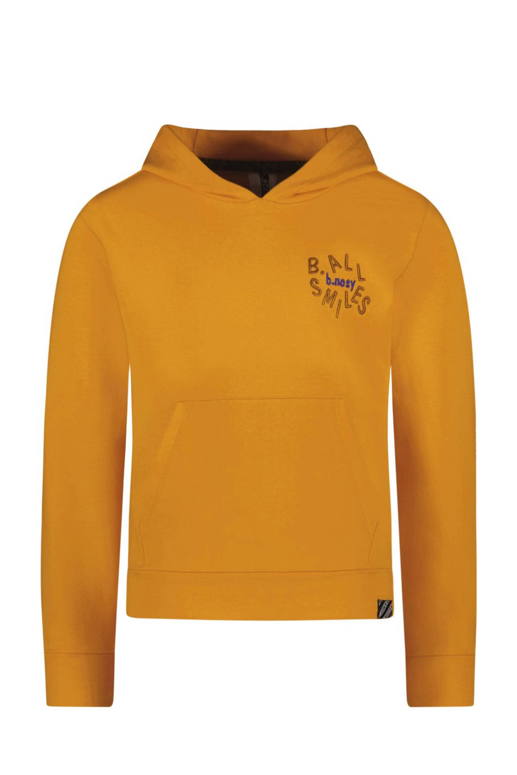 B.Nosy hoodie Sep met backprint oranje
