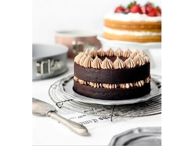 Patisse springform 22 cm kobberstål