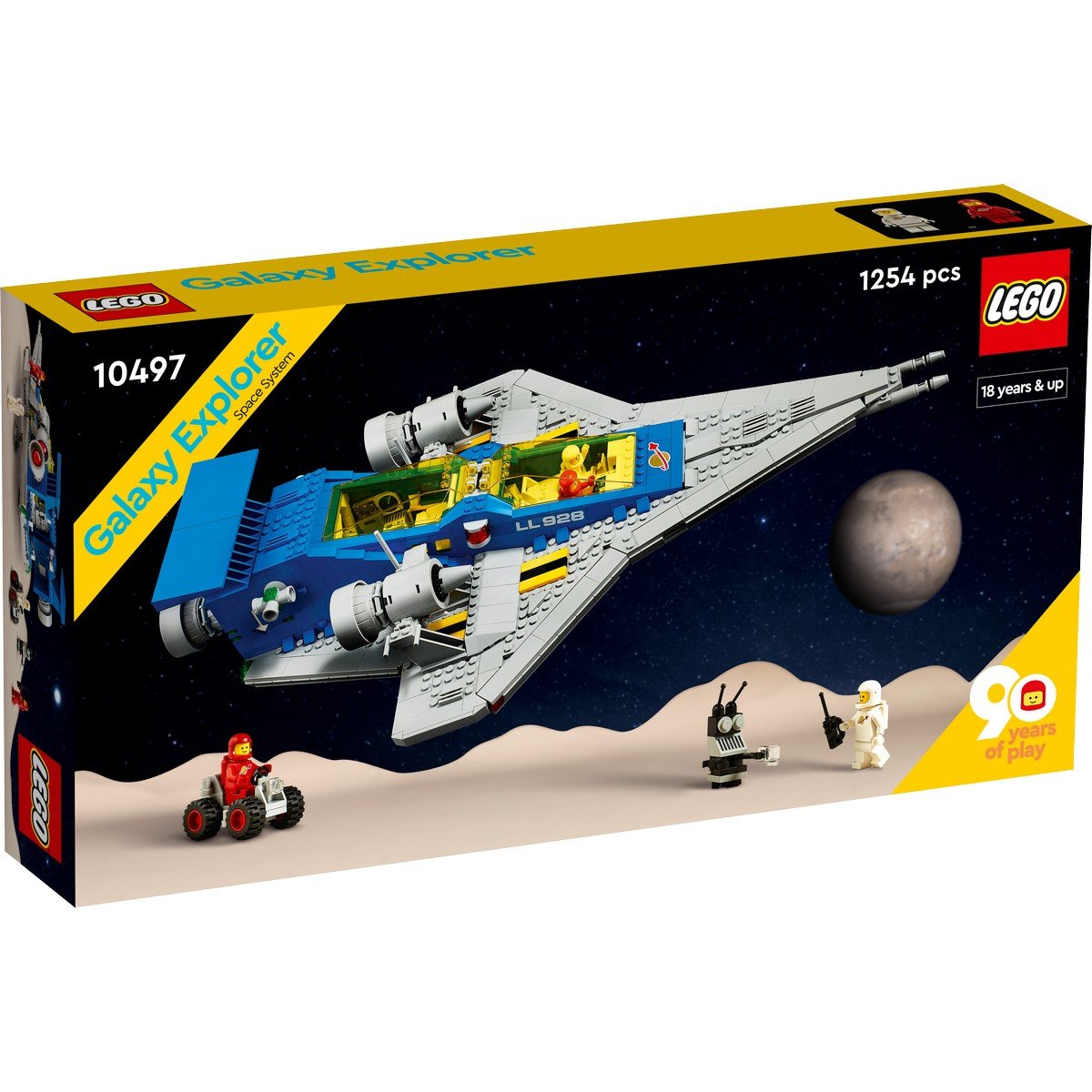 Vaisseau Galaxy Explorer Lego Icons 10497