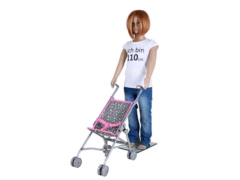 Knorrtoys Puppenbuggy Sim – Star Grey Puppenwagen