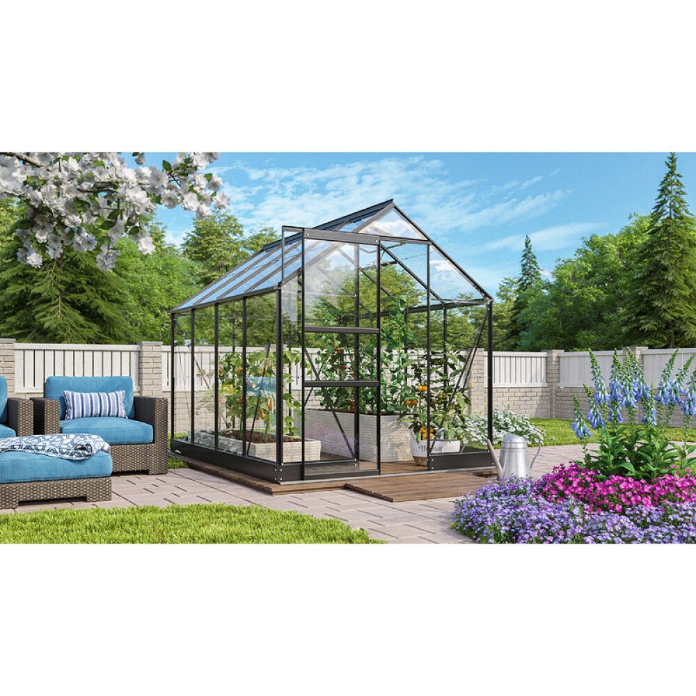 DRIVHUS VITAVIA APOLLO 5000 SVART 5M²