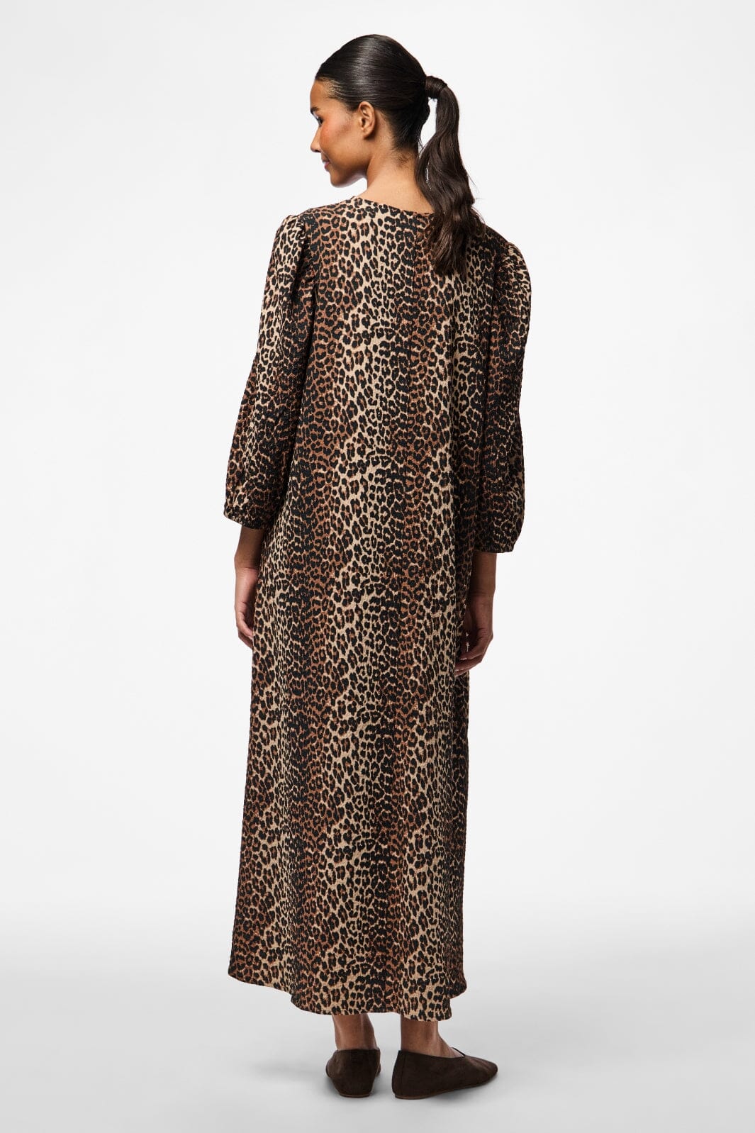 Pieces Pcjeo 3/4 Long V-Neck Dress
