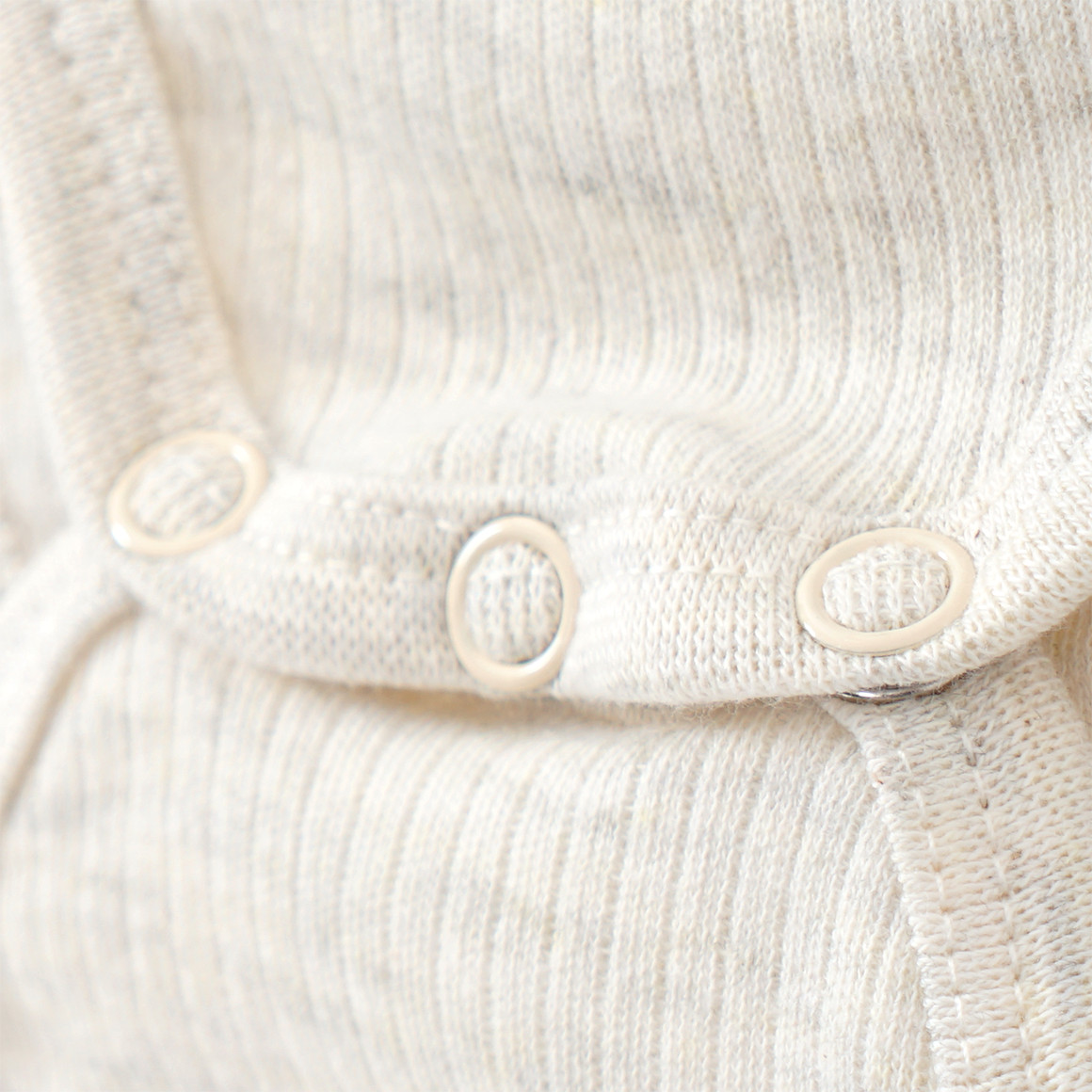 Topomini Baby Wickelbody und Leggings mit Fuß im Set hellbeige