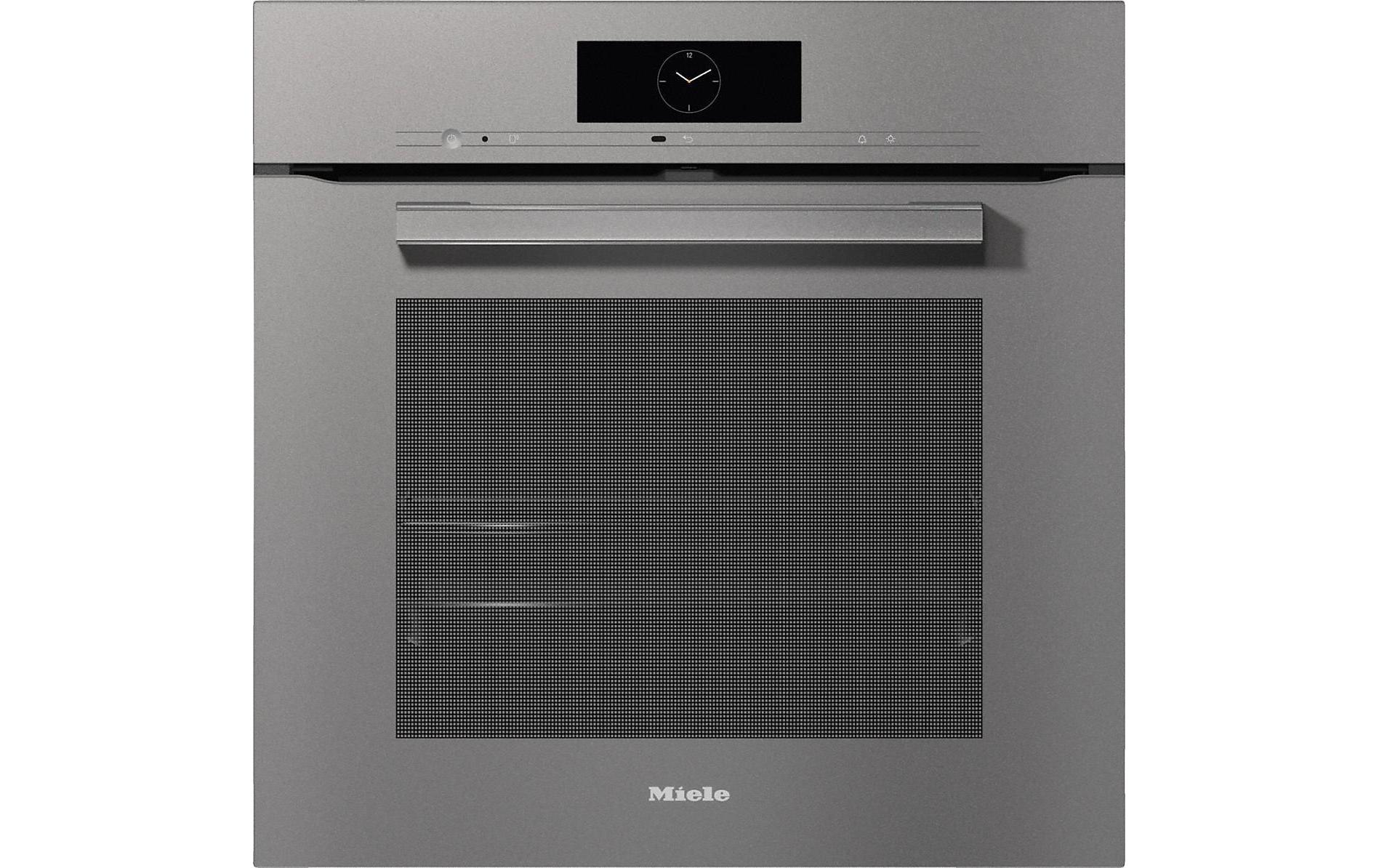 Einbaubackofen H 7860-60 BP Graphit A+<br>Backofen im perfekt kombinierbaren Design mit Speisenthermometer