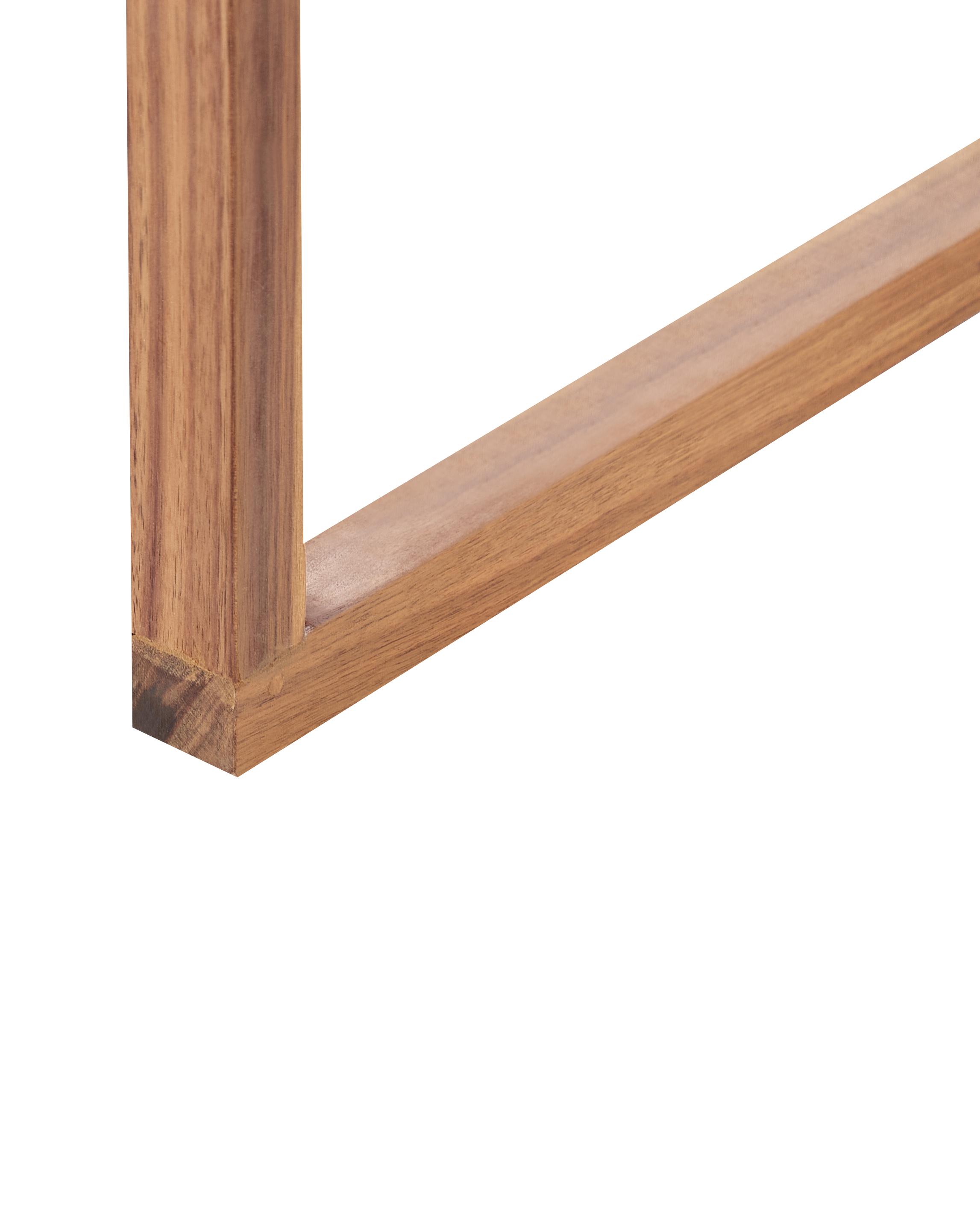 Set van 2 stoelen met zitkussen SASSARI PREMIUM Gecertificeerd acaciahout Rood