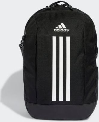 adidas - Power Backpack - Unisex Rugzak - Zwart - 100% Gerecycled Polyester