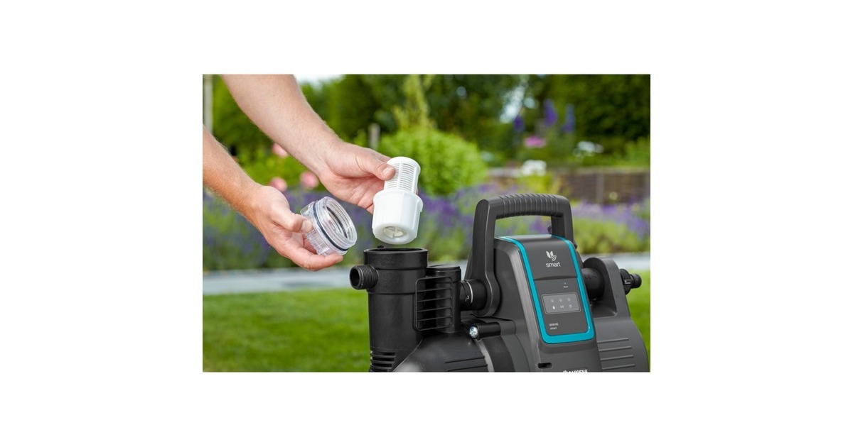 GARDENASmart Drukopvoerpomp 5000/5E set  (Zwart, 19106-20)