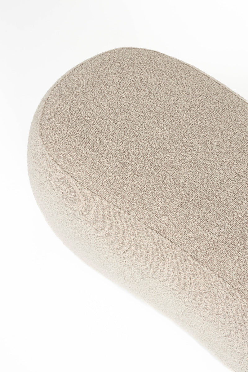 Housecraft Living Noxx Hocker Teddy stof Beige