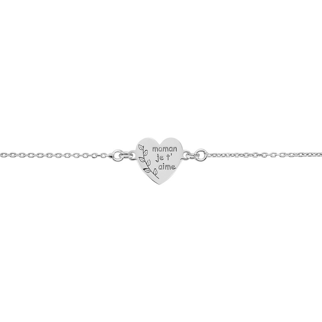 Bracelet Aemilia Argent Blanc