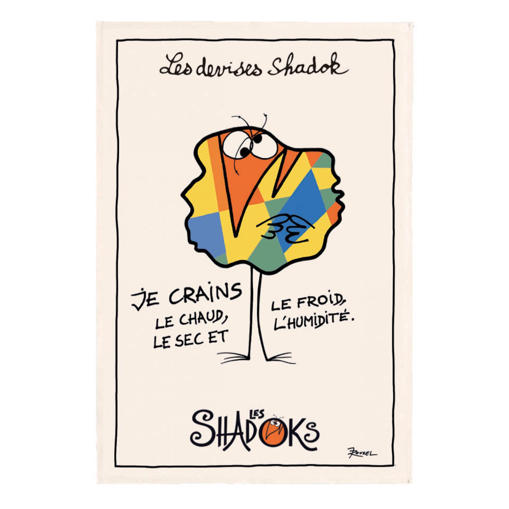 Torchon shadok craintif