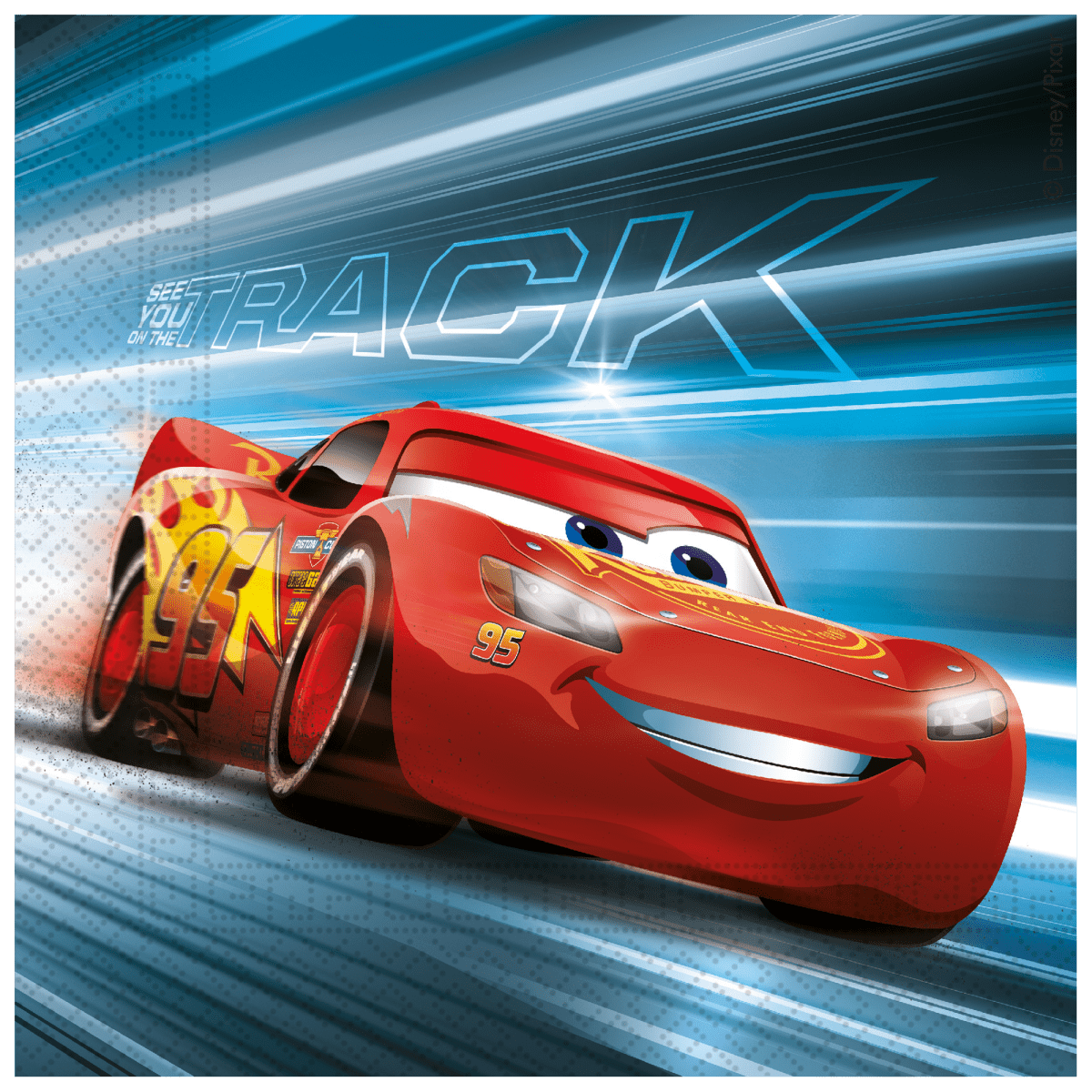 Cars Servetten 33cm 20st