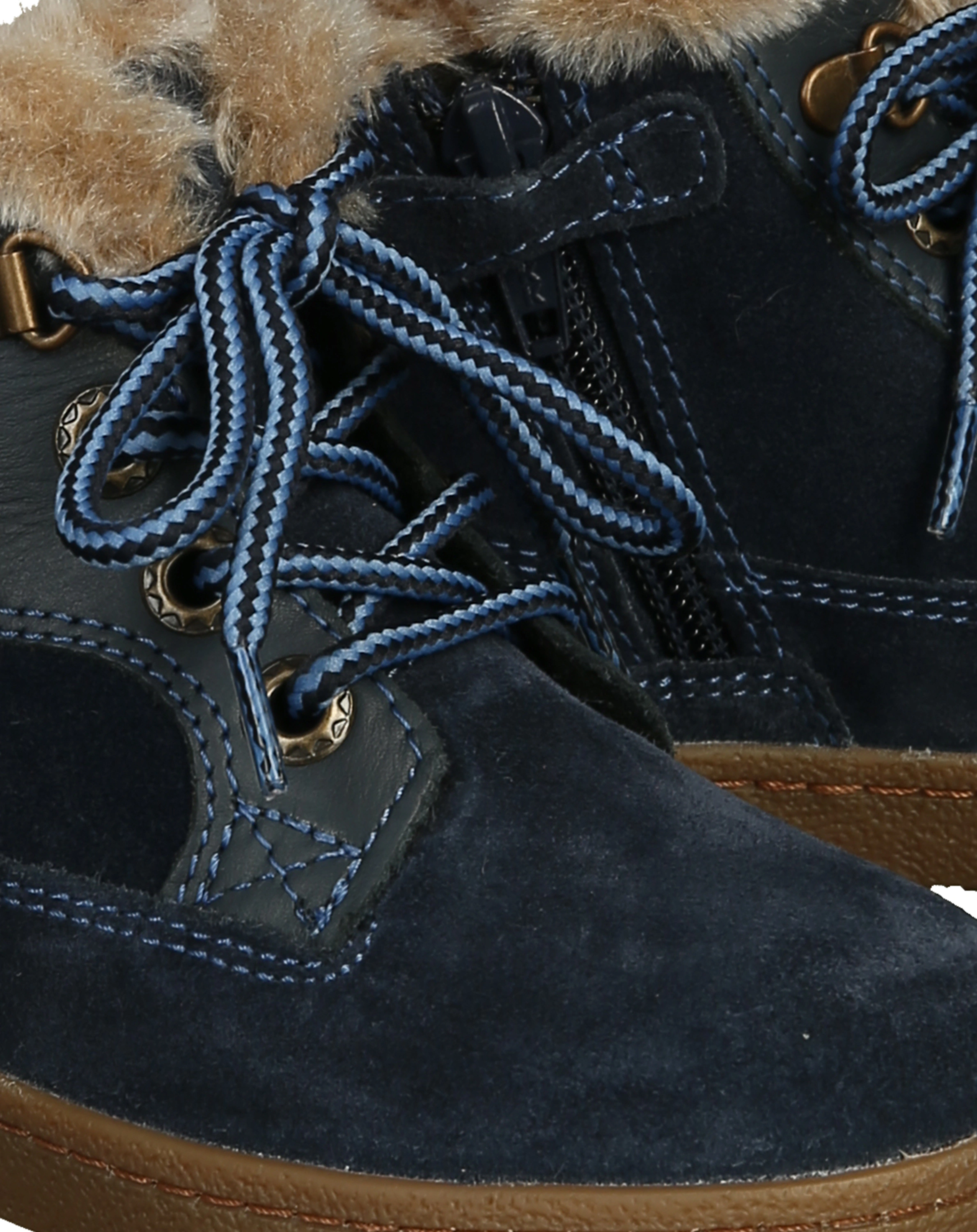 Leder-Schnürstiefel MERLIN MAX gefüttert in astrale