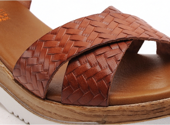 Porronet nu pieds talons femme fi2853 marron