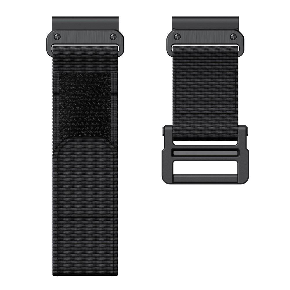 Garmin Nylon Outdoor Armband mit 26mm Schnellverschluss (Gelenkumfang: 175-205mm) - Schwarz