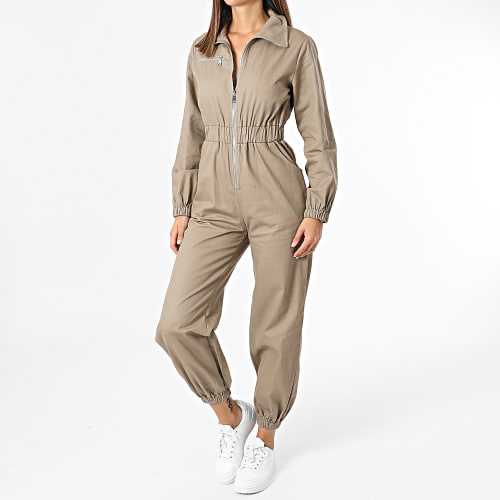 Combinaison Femme Beige