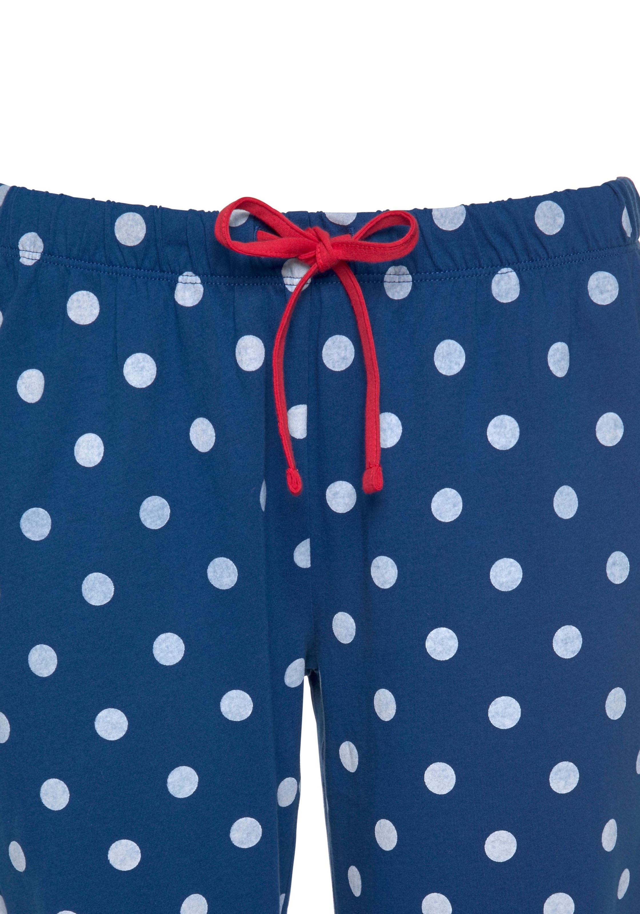 Peanuts Pyjama, 2 Stk. mit Snoopy-Druck und Pünktchen-Hose