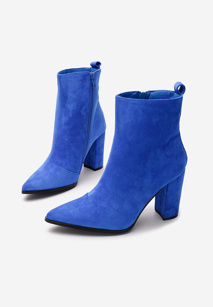 Bottines à talon bleus Adalina V2