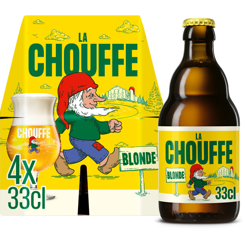 La Chouffe Blond 4-pack