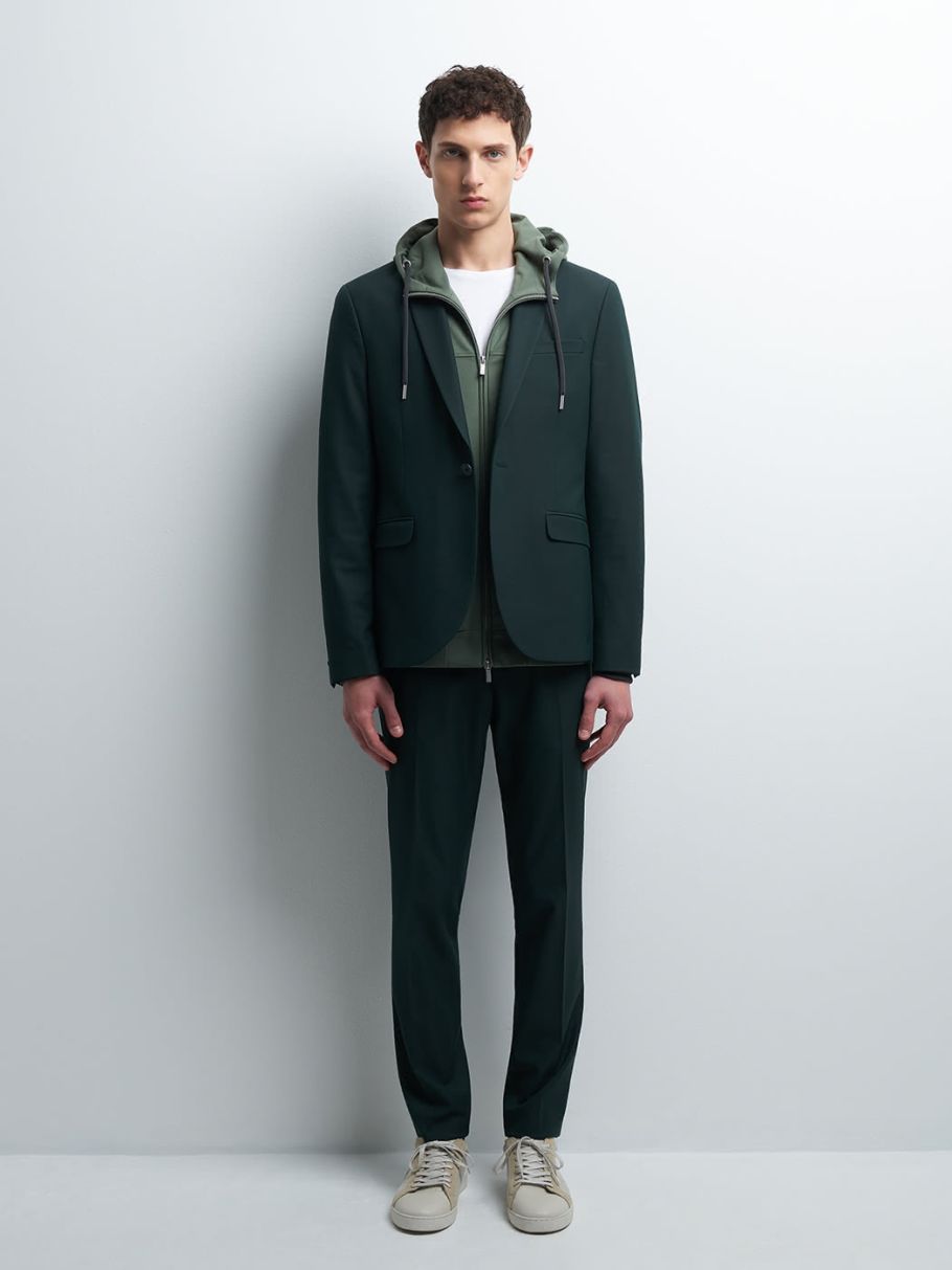 Chemise slim unie