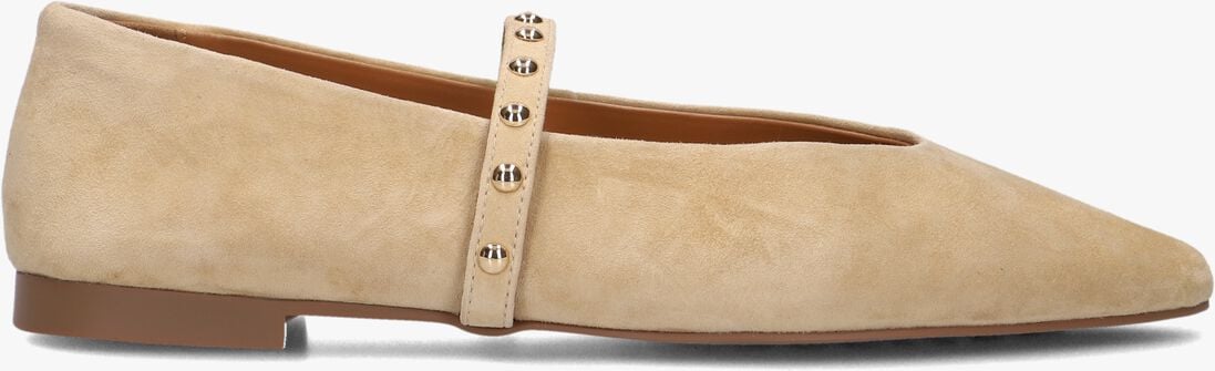 beige stefano lauran ballerina's x1417