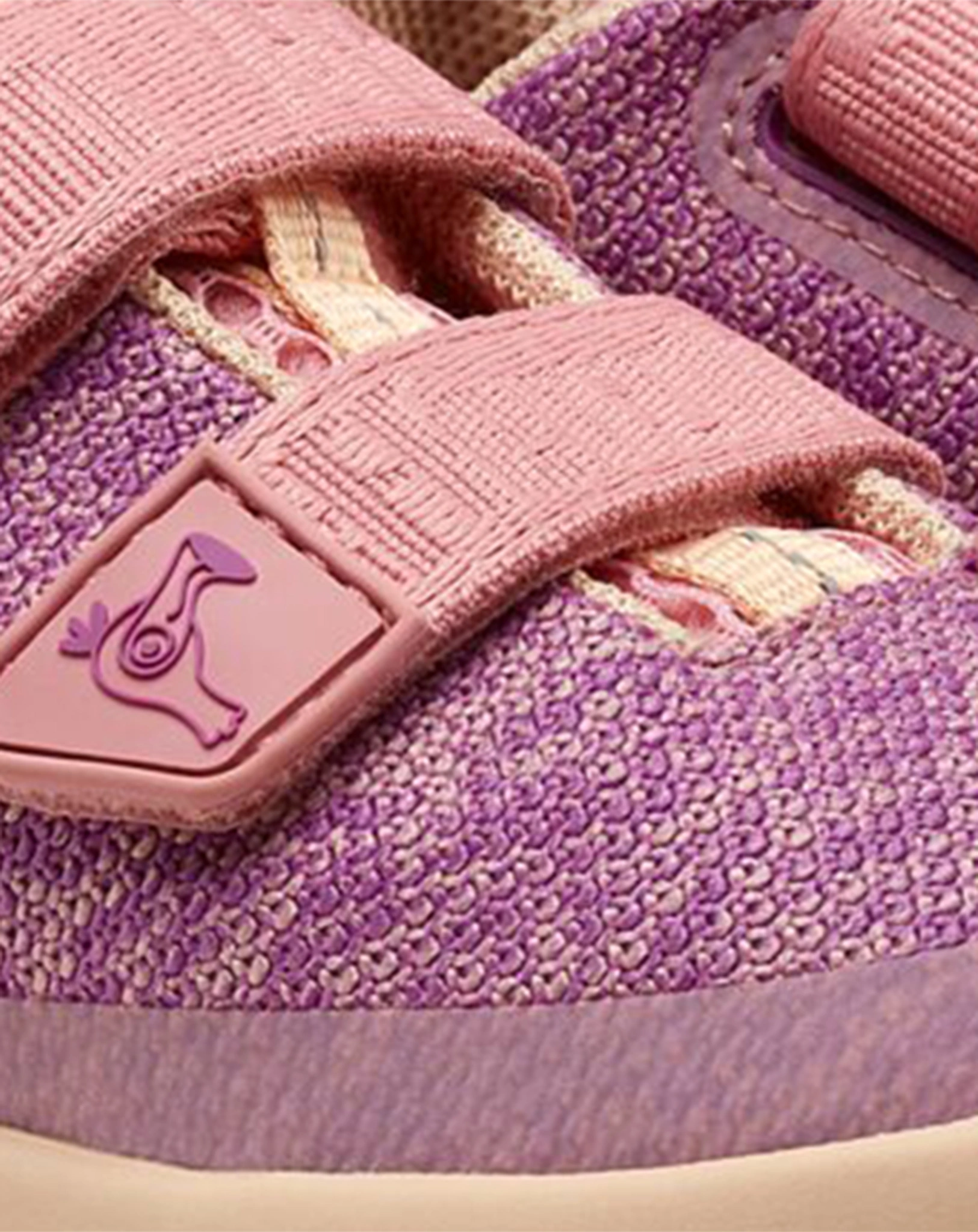 Strick-Halbschuhe HAPPY FLAMINGO in pink