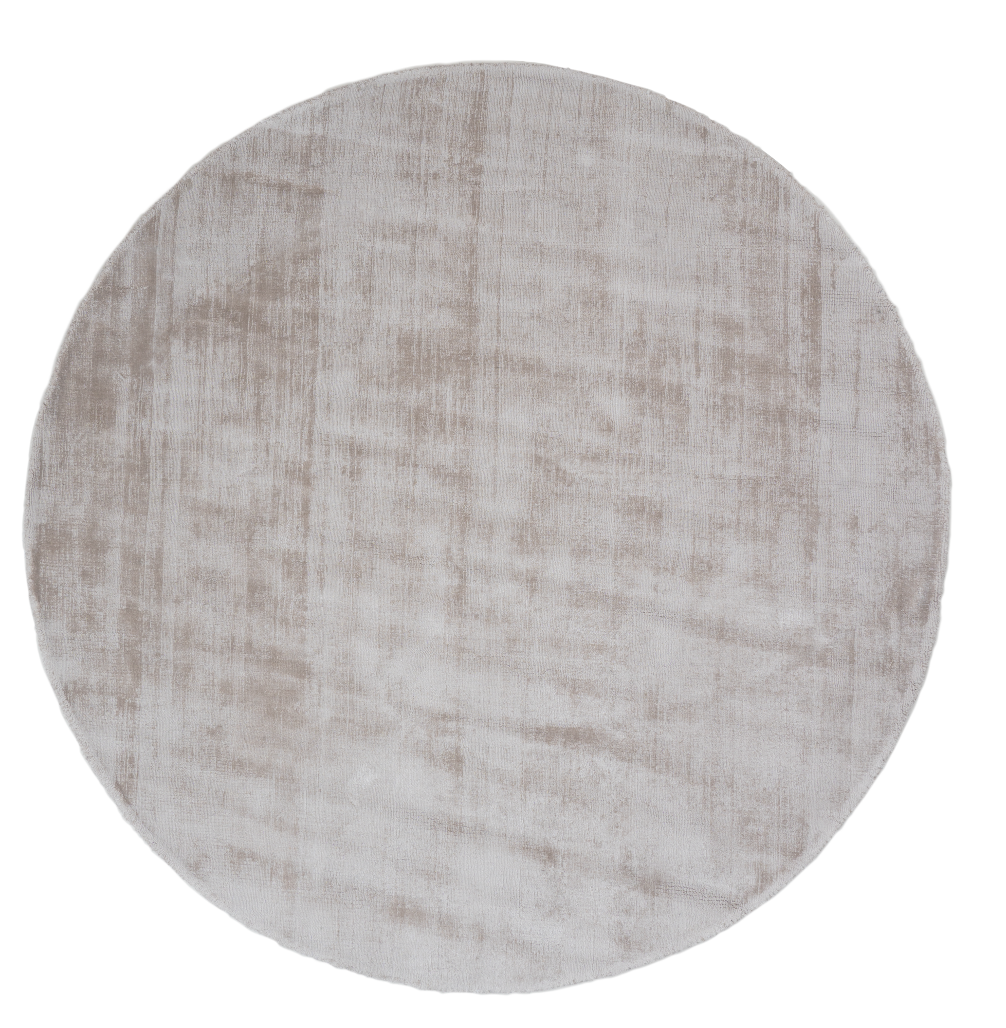 Viscose Rond Light Grey ø150 cm