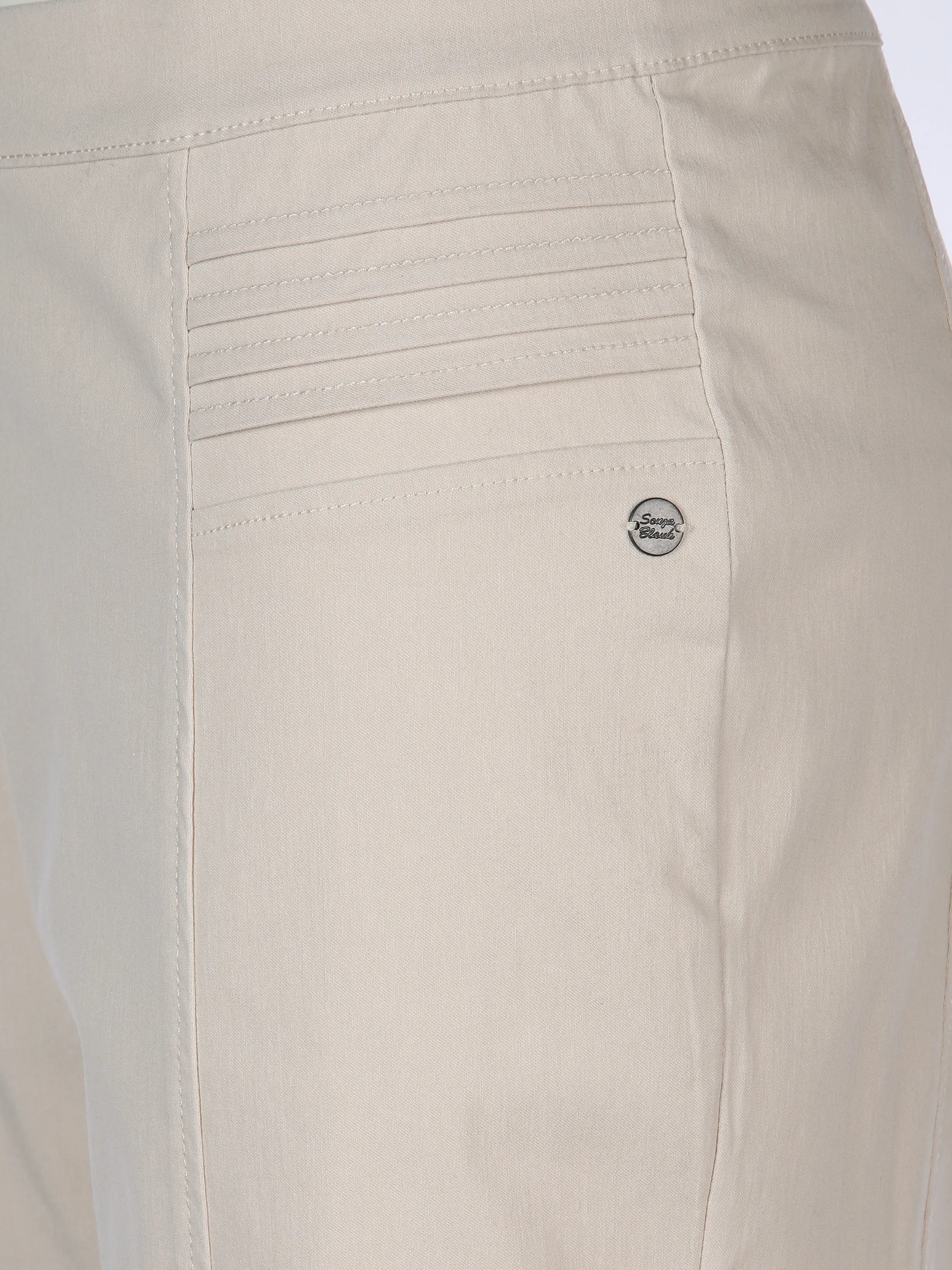 Große Größen 7/8 Hose mit Mittelnähten