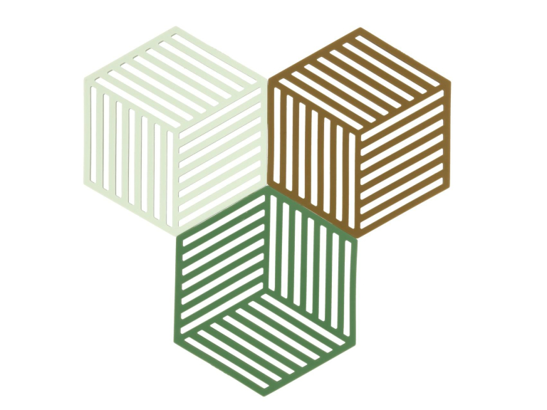 Zone Denmark Hexagon onderzetter Desert