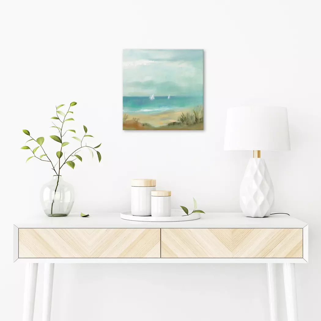 Wandbild 30 x 30 cm Serenity on the Beach II