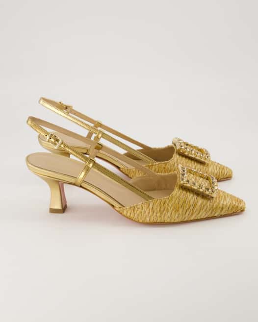 Konstantin Starke Stefi Slingpumps in Gold