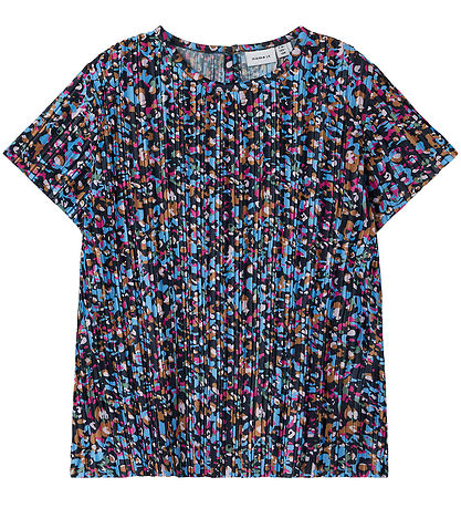 Name It T-Shirt - NkfNipleat - Sølver Lake Blue