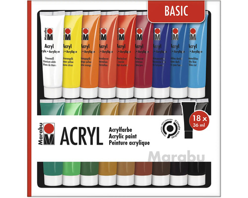 Marabu Artist Acrylverfset 18 x 36 ml