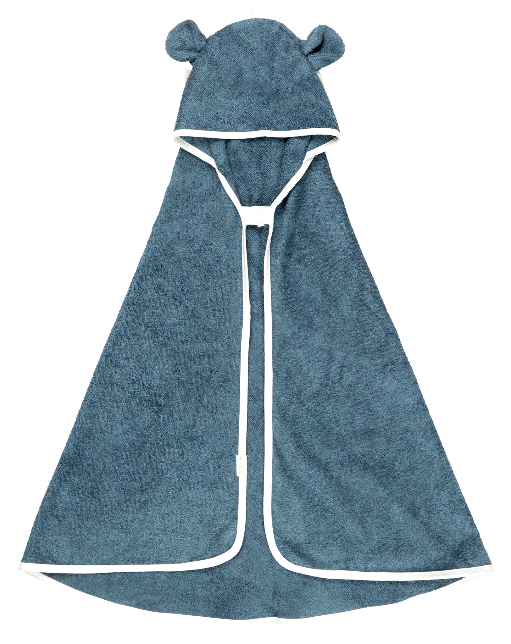 Kapuzenhandtuch BABY - BEAR (71x118) in blue spruce