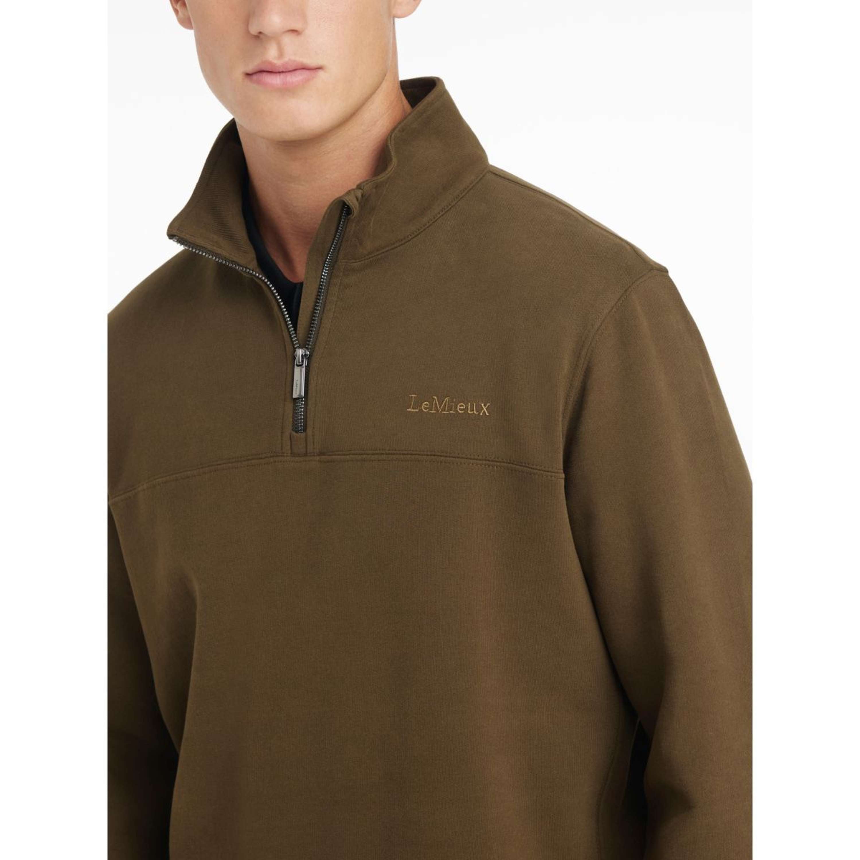 LeMieux Sweater Quarter Neck Heren Alpine