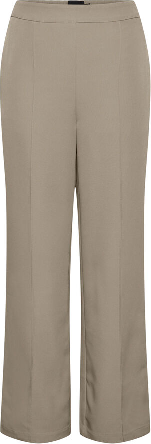 Pieces PCBOSSY HW WIDE PANTS NOOS Sølv