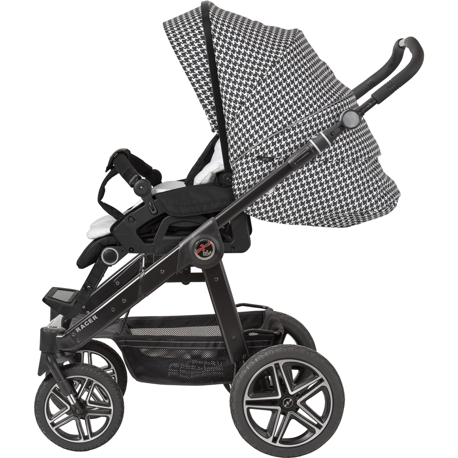 Hartan Kinderwagen Racer GTS mit Handbremse Bellybutton elegance (921) Gestellfarbe schwarz