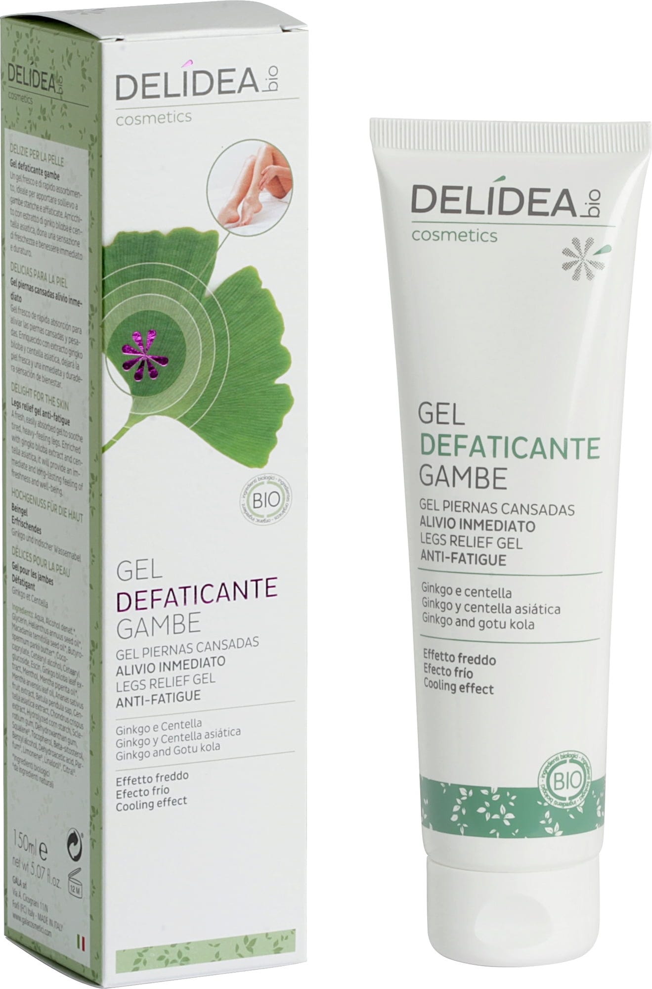 DELIDEA   Anti-Fatigue Legs Relief Gel, 150 ml