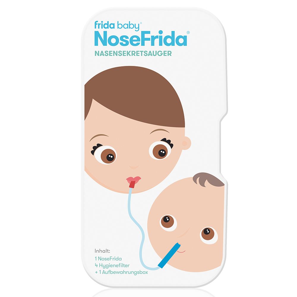 NoseFrida® Nasensekretsauger inkl. Hygienefilter