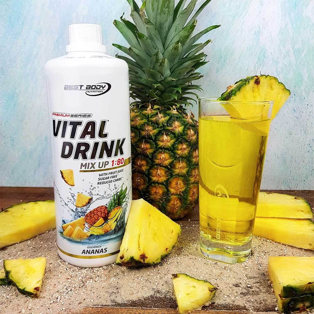 Best Body Nutrition Low Carb Vital Drink, Ananas