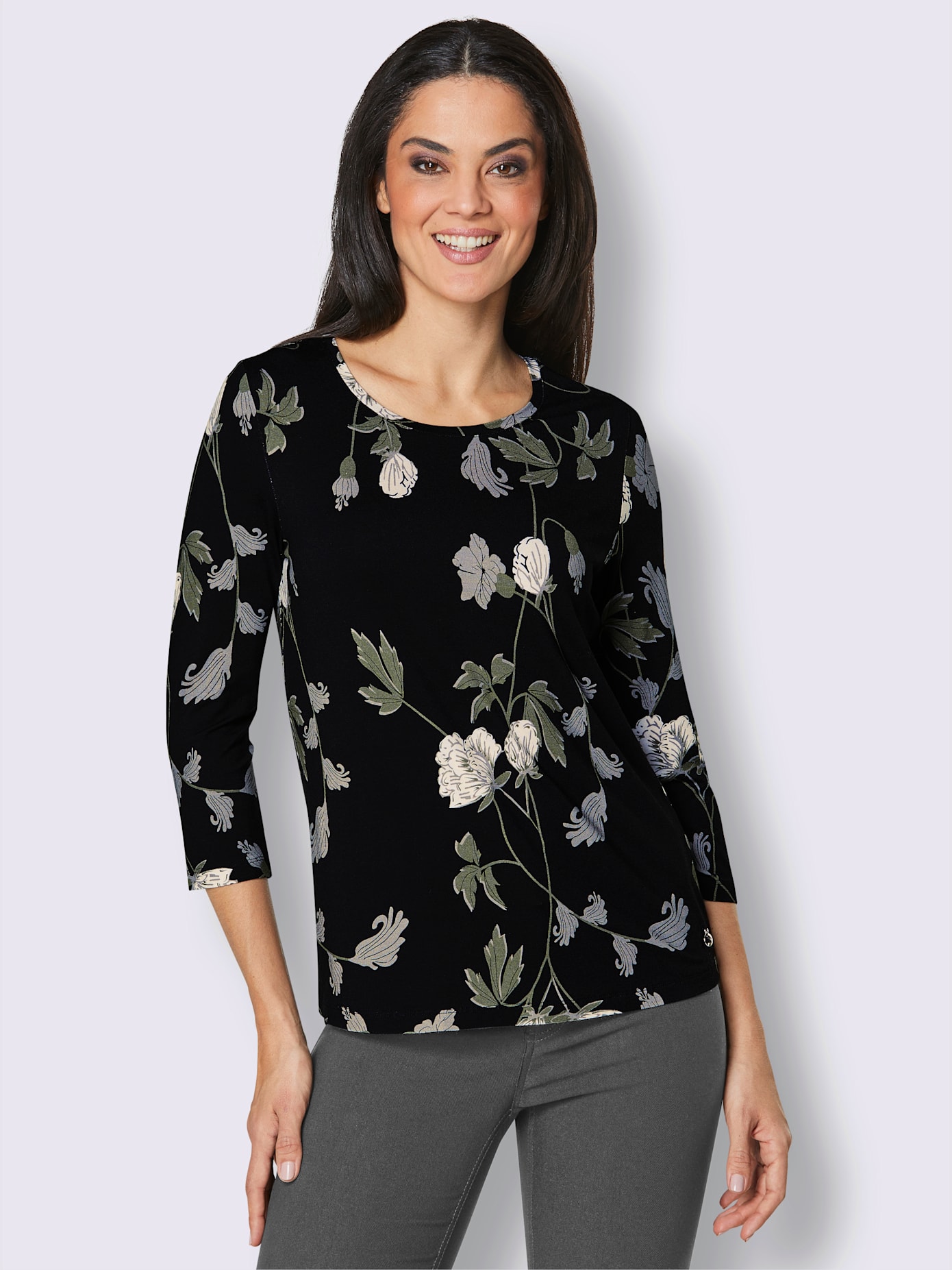 T-shirt viscose et soie 10% soie