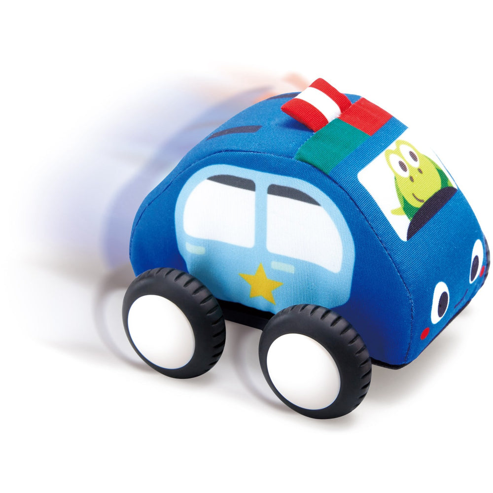 Køb Hape Pull-Back Plys Bilsæt