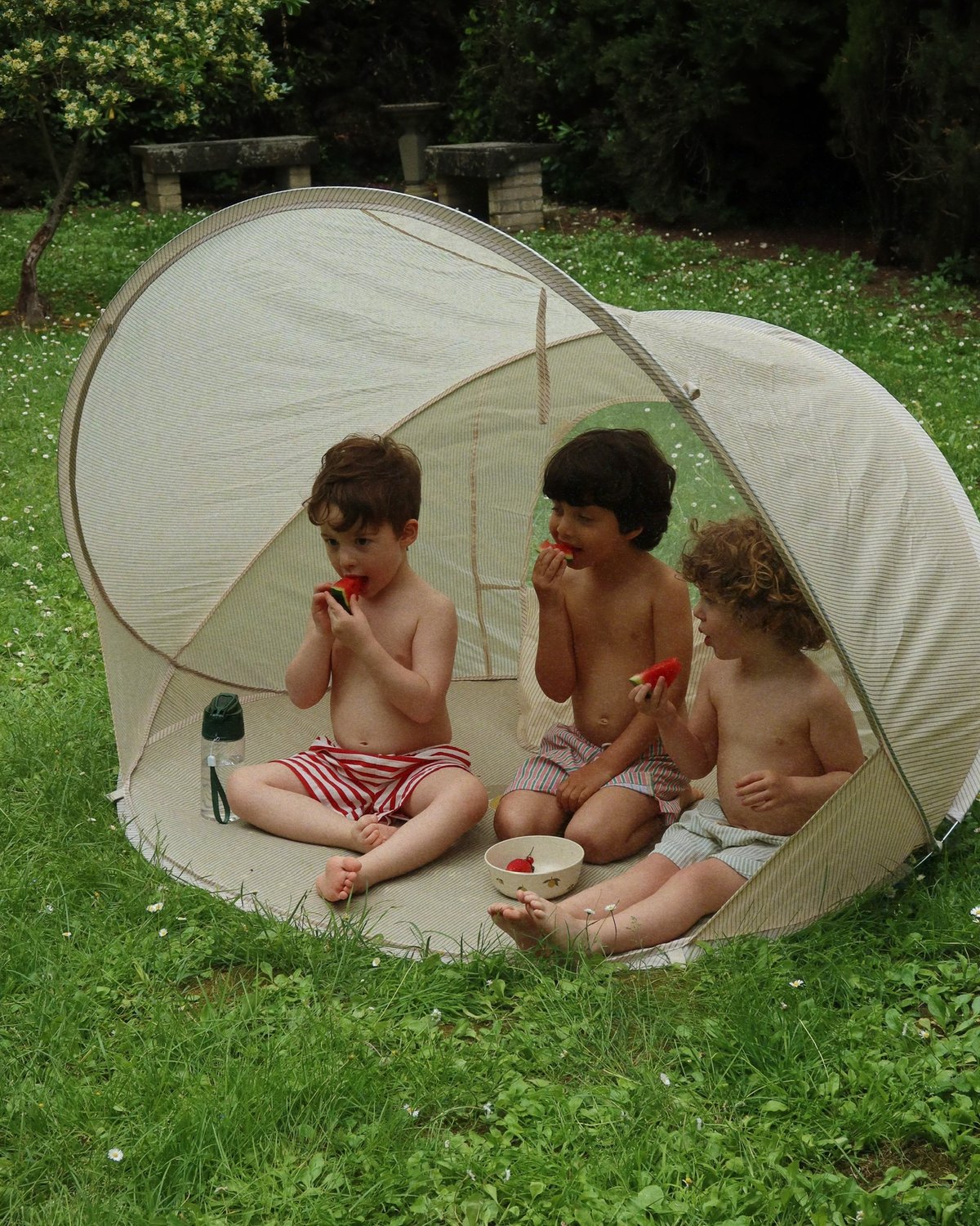 UV Telt Baby, Stort – Strandtelt Pop-up UV50+ | 125×115 cm