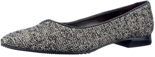 10800 Brunate zwart/wit - maat 43.5 ballerina zwart/wit - maat 43.5 Calandschoen