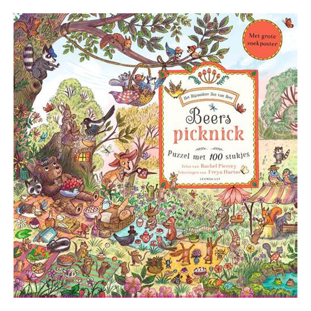 Uitgeverij lemniscaat beers picknick puzzel
