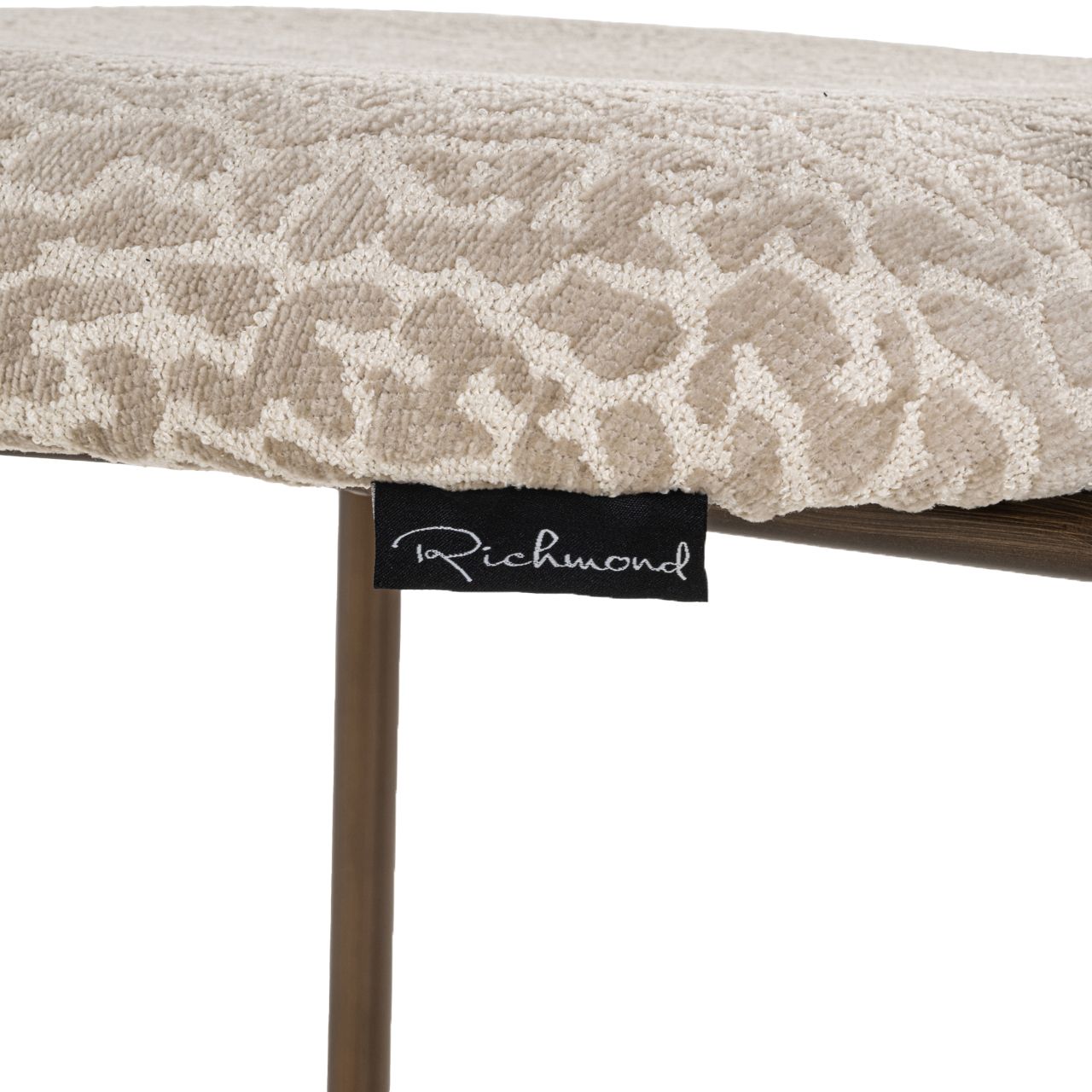 Barkruk S4522 FR Beige Leopard Xenia B45 x D56 x H95 cm